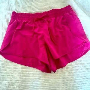 These hot pink shorts are great for anything!